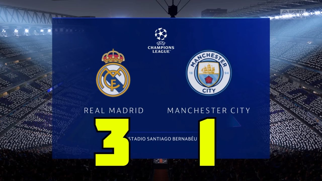 Real Madrid Vs Manchester City 3-1 | Semifinal Champions League - 04/05 ...