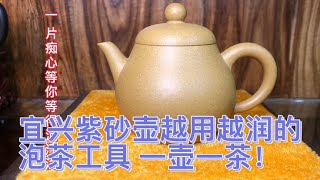 宜兴紫砂壶，一壶一茶，越用越上包浆的泡茶工具！泡出来的茶醇厚