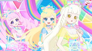 【ひみつのアイプリ】シークレットフレンズ∞バズリウムで「We're The World」 ひまり みつき つむぎ