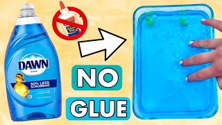 DO NO GLUE SLIME RECIPES WORK? 🤨😱 How to make Slime WITHOUT Glue & Activator *Ea