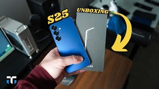 Samsung Galaxy S25 Navy Unboxing \u0026 First Impressions!