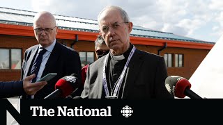 Anglican leader hears from survivors, apologizes for church allowing abuses at residential schools