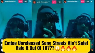 Emtee Streets Ain't Safe  (New Song) Unreleased  ft Sliqe \u0026 Mocheni Rate It?🔥🔥🔥