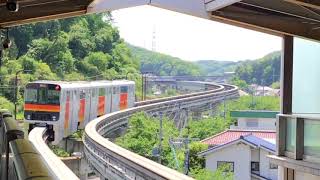 多摩モノレール 多摩センター行き  程久保駅発車  2018.4.29