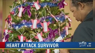 News Channel 8 talks with heart attack survivor