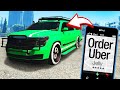 I Became an UBER DRIVER in GTA 5 ONLINE... (DLC)