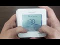 how to program a honeywell t4 thermostat