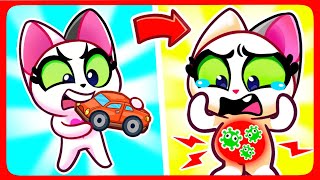 Toys Are Not In The Menu! 🧸 Healthy VS Junk Food 🌟 Educationsl Paws&Play Videos