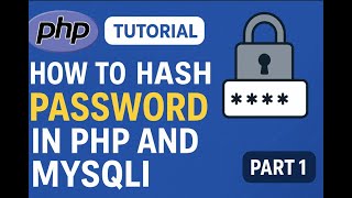 How to Hash Passwords in PHP (Secure Login System Tutorial for Beginners)