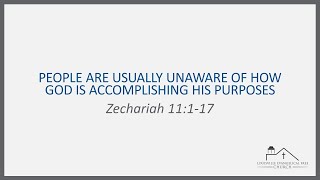 2023.04.02 - LEFC Message - Zechariah 11.1-17 - Starkjohn