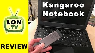 Kangaroo Notebook Review - Laptop computer with multiple computing modules