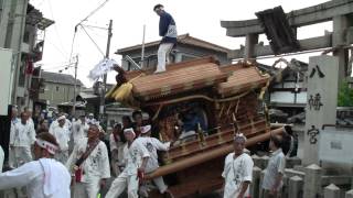 平成24年 東大阪市稲田夏祭り1稲田北町