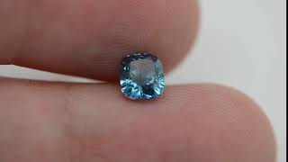 8CU139W201- Cushion 1.01 Carat Fancy Vivid Blue Color VVS2 Natural Loose Diamond20