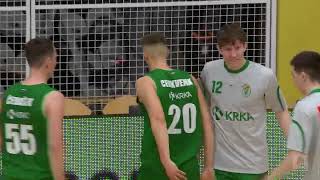 AdmiralBet ABA League 2024/25 highlights, Round 17: Krka – Borac Mozzart (18.1.2025)