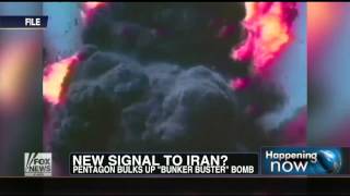 World War 3 : Pentagon unveils 30,000-pound M.O.P. Bunker Buster Bomb against Iran (May 03, 2013)