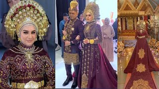 Resepsi Mewah Adat Aceh! Irish Bella Tampil Memukau Balutan Baju Adat Bikin Haldy Sabri Makin Cinta