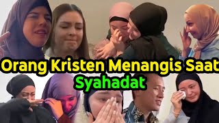 Banyak Orang Kristen Menangis Saat Syahadat untuk Masuk Islam -  Cerita Mualaf 🕌 Kode Taubat