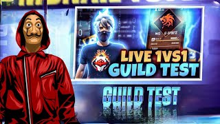 2UGAMER IS LIVE !! 1VS1 GUILD TEST AND GIVE REDEEM CODE #2ugamer #freefire