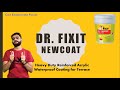 Dr Fixit Newcoat | Waterproofing Product | How to use the chemical? | Benefits