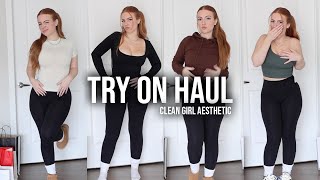 Clean Girl Fall Try On Haul