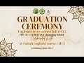 Graduation Ceremony English Conversation Club PP. Putri Al-Lathifiyyah 1 BU 2024 support By AEC