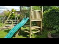 PlayCrazy Bespoke Wooden Climbing Frame Assembled by 'Climbing Frame Installer'