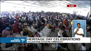 Cyril Ramaphosa's Heritage Day key note address