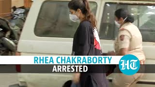 Sushant death: Rhea Chakraborty arrested by NCB in drugs case after questioning