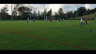 Joe Williamson scoring his 2nd goal against Irvinestown Wanderers