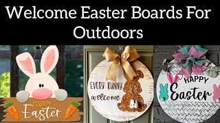 Dollar Tree Welcome Signboards Designs That Increase Your Home Beauty on Easter Festival