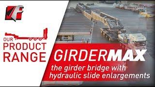 FAYMONVILLE GirderMAX - The girder bridge with hydraulic slide enlargements