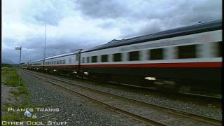 2002, Rocky Mountaineer Train through Canmore, Ab - pure sound