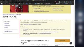 EOPS Application tutorial