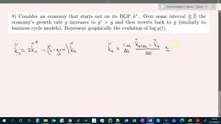 Solow model: Numerical solutions