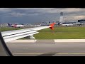 Austrian Airlines Airbus A320-200 - Takeoff from Vienna Airport