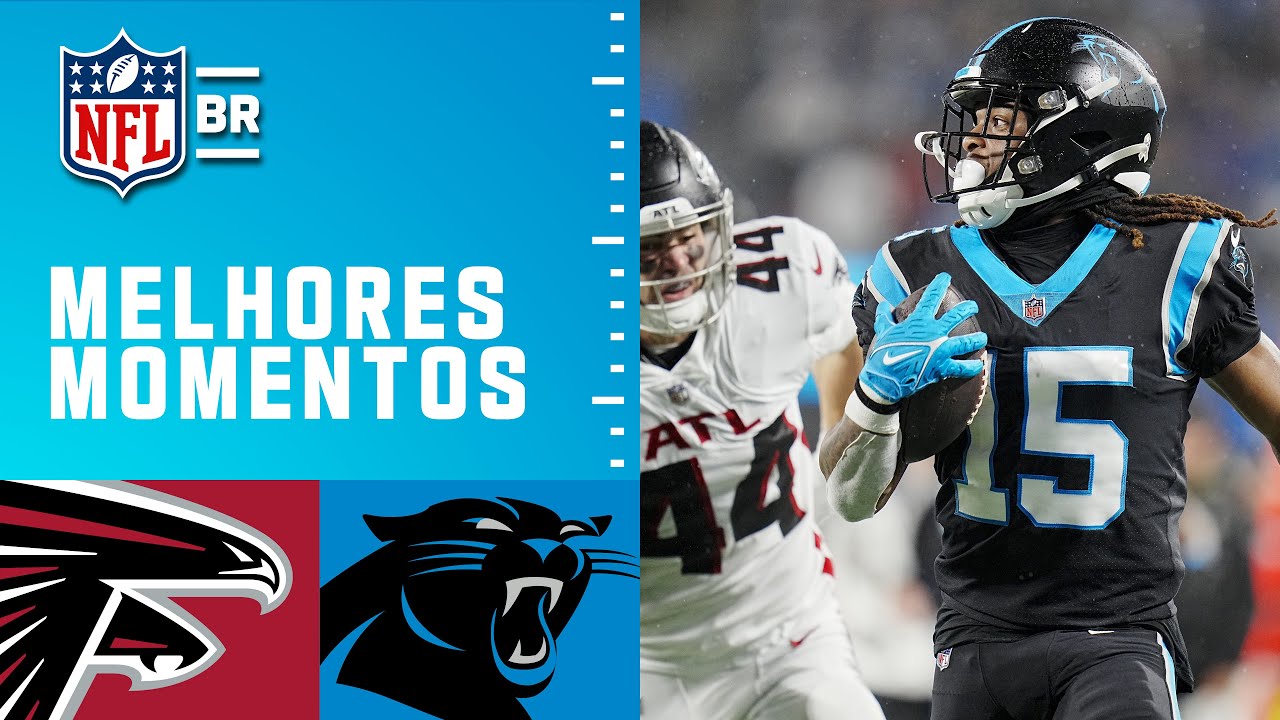 Atlanta FALCONS X Carolina PANTHERS | Melhores Momentos | NFL 2022 TNF ...