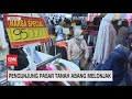 Pengunjung Pasar Tanah Abang Melonjak