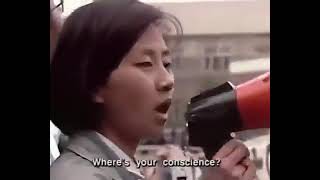 人民日报，胡说八道！柴玲 1989-05 People's Daily, Full of nonsense Chai Ling Tiananmen 六四学运