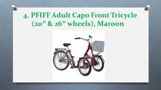 Best Adult Tricycles in 2017