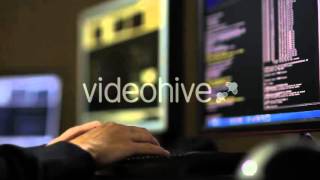 Hacker Typing on Keyboard 5