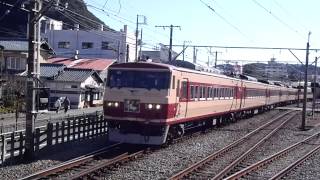 8030M185系OM08あまぎ色、特急踊り子110号