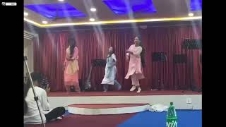 घन्कियो मादल आज New Nepali christian dance by: revival harvest church Letang venue: Purano Bajar