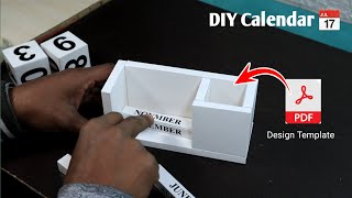 DIY Calendar 2025 | Desk Calendar