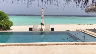 Velaa Private Island - Beach Pool Villa video walkthrough