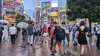 高画質FHDお散歩ライブカメラ】渋谷　ナイトウォーク　Shibuya night walk【live camera】2024/07/12