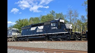 A classic NS 39Q meets NS 61N at Port Interlocking