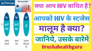 क्या आप HIV बा बाधित हैं? आपको HIV के स्टे    स्टेजस मालूम है क्या? जानिये उसके बारेमें