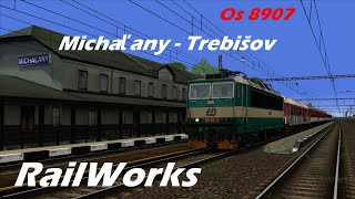 RailWorks - Trať ŽSR 190/191 a Os 8907 (Michaľany - Trebišov)