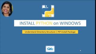 Install Python On Windows | Folder Structure | Install Python Package with PIP
