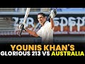 Younis Khan's Glorious 213 at UAE | Pakistan vs Australia | PCB | MA2A